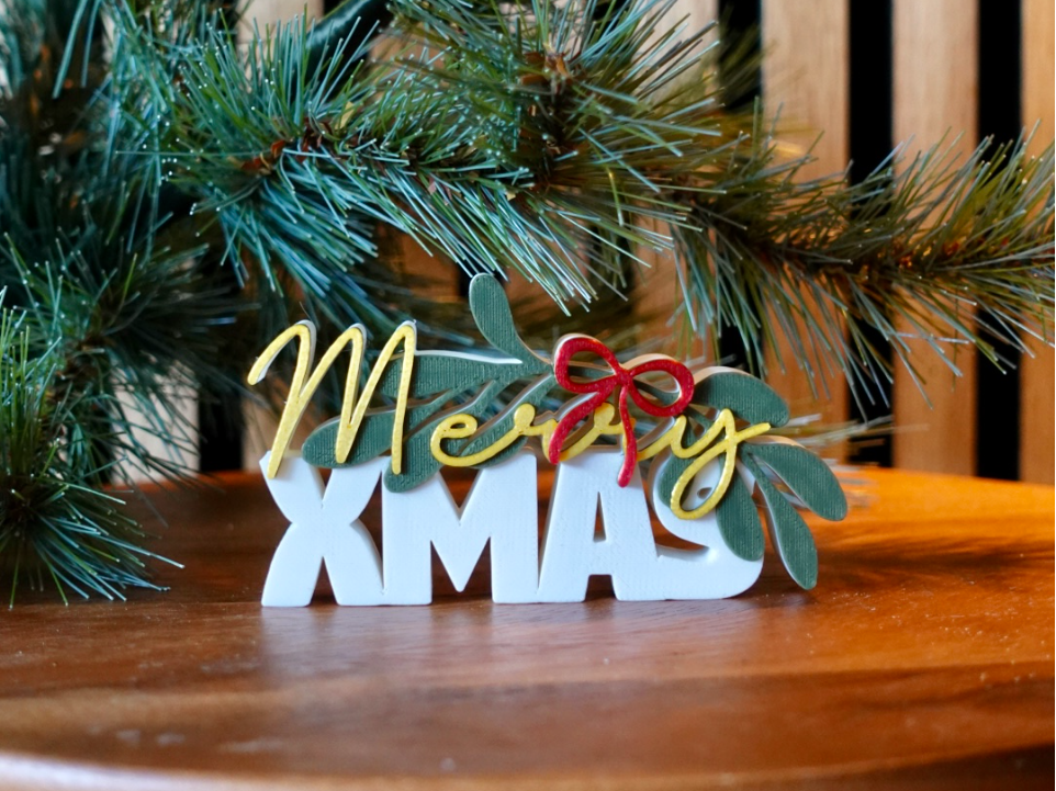 Woordbeeld - Merry xmas