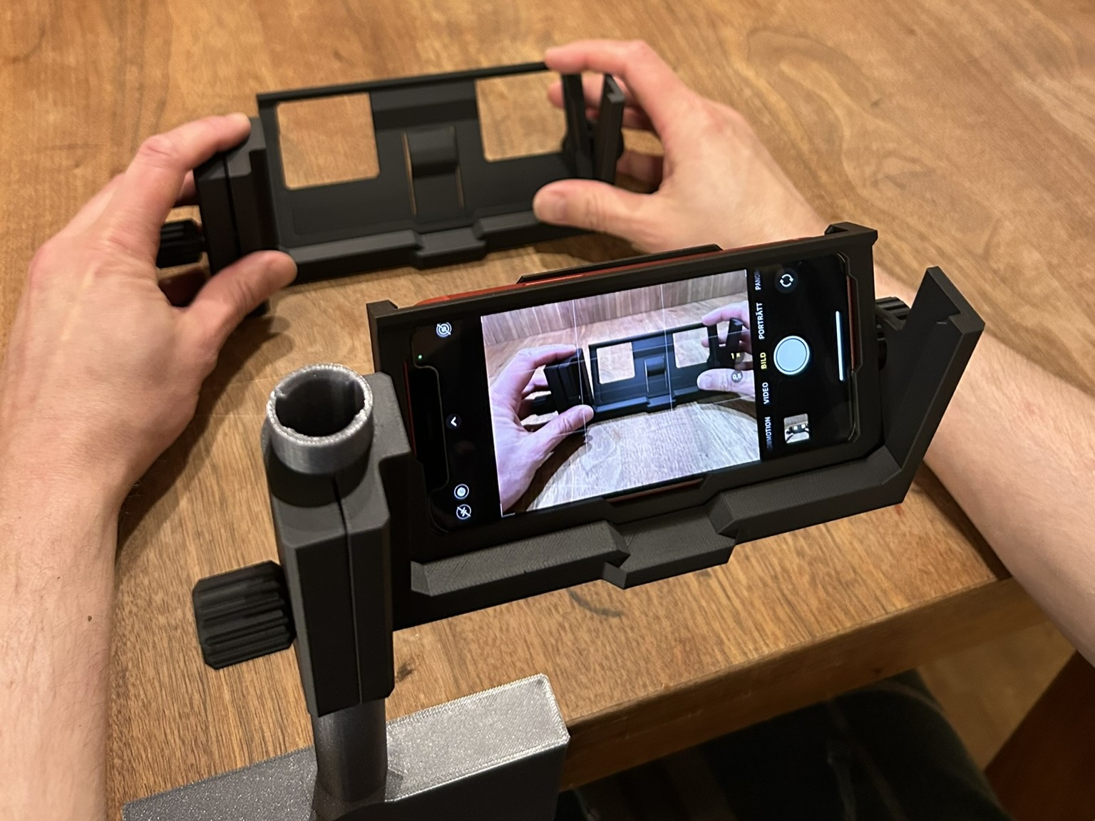 iPhone Holder- For instr. videos-12Max to 16Plus