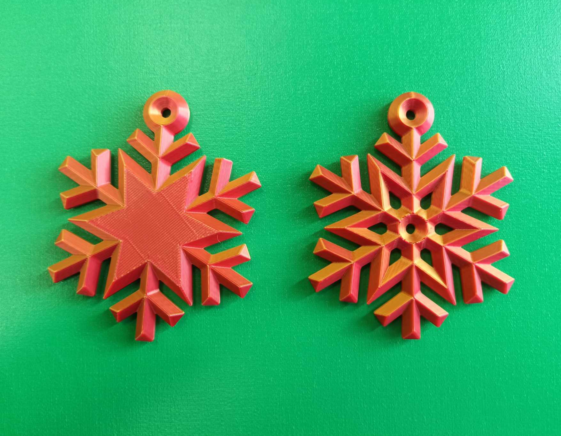 Snowflake Ornament (Fusion 360 file)