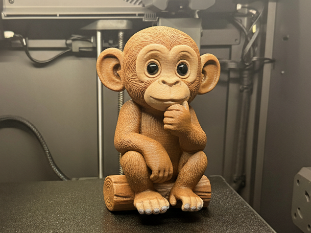 Cute Monkey Pondering Cute Monkey Pondering