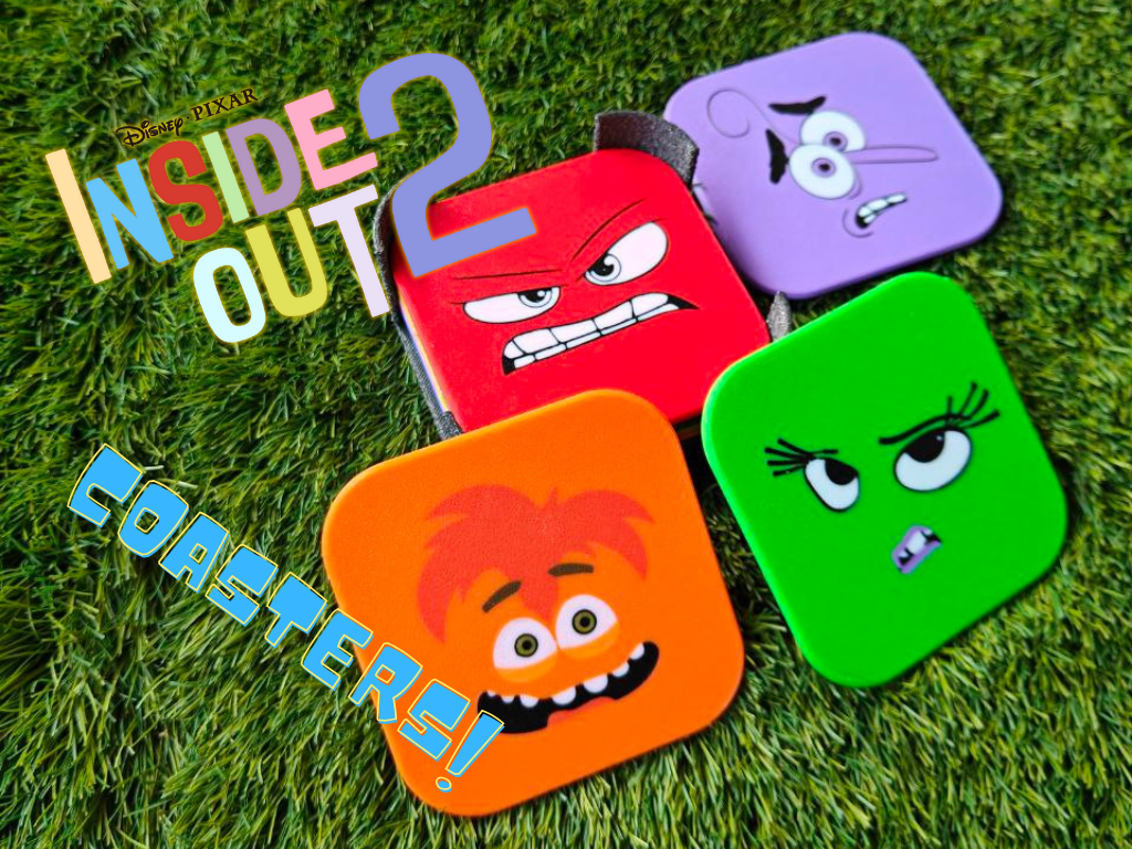 Inside Out 2 Coasters