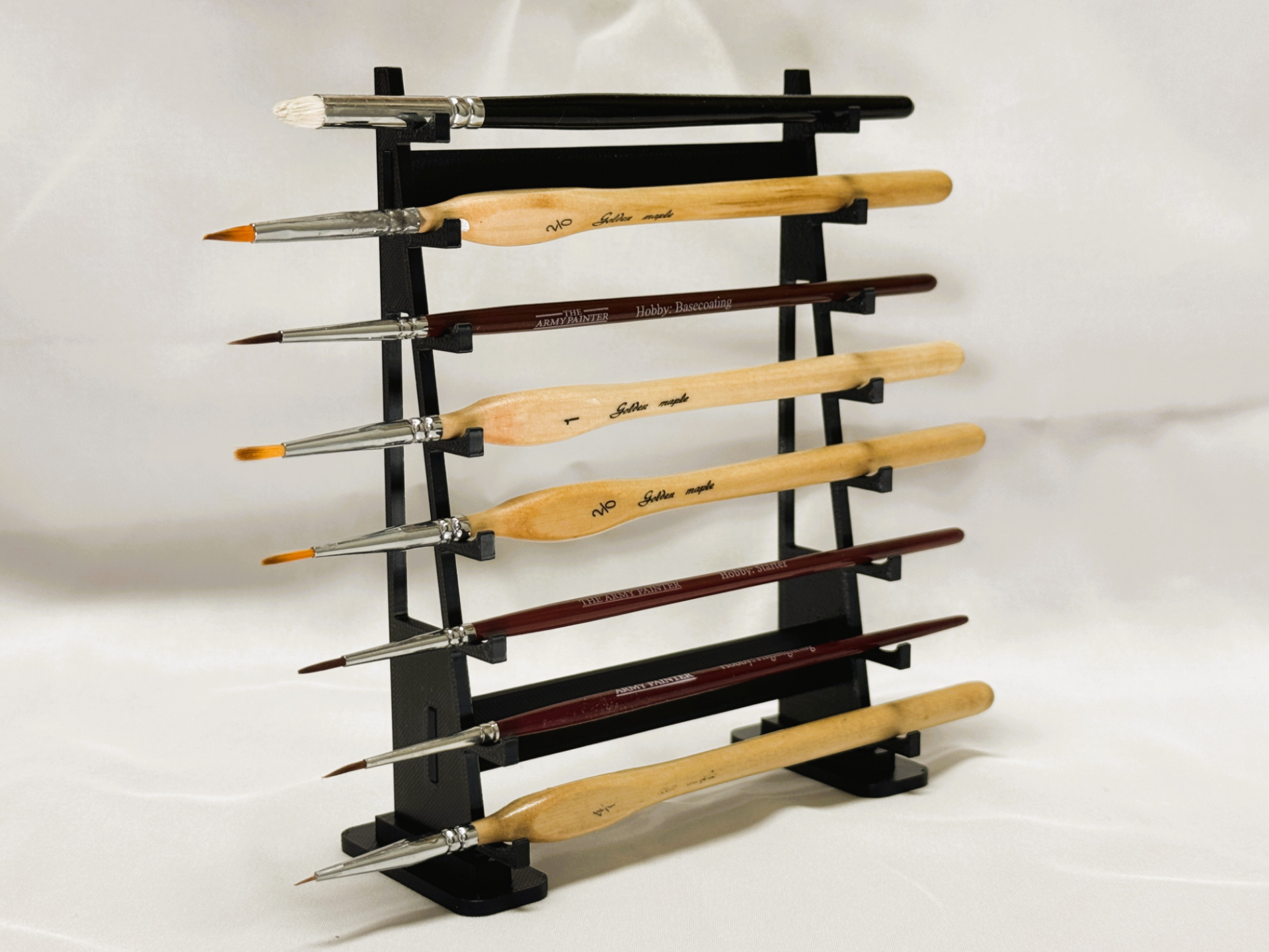 Mini Paintbrush Drying Rack - Quick print/EZ build