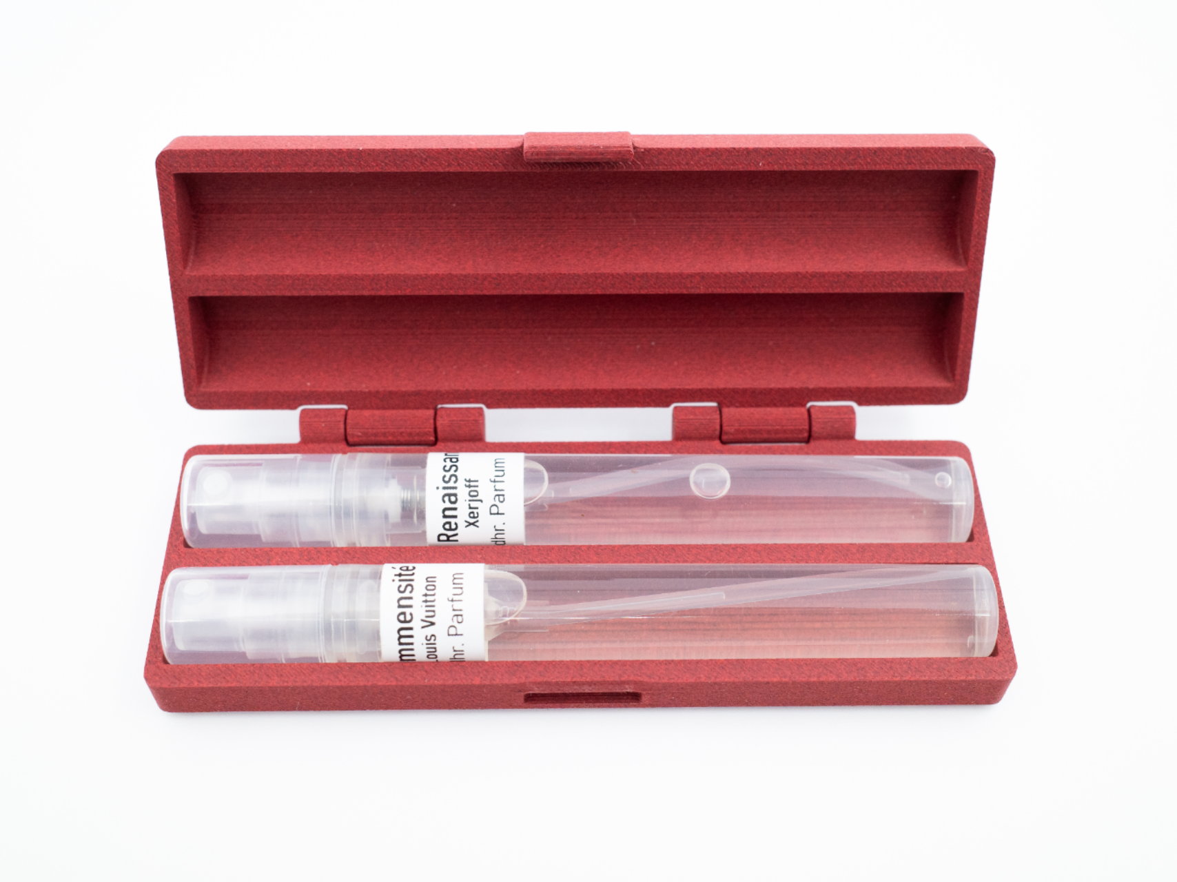 Perfume sample travel case 2x 5ml