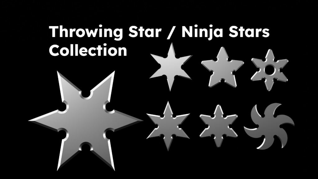Throwing Star / Ninja Stars Collection
