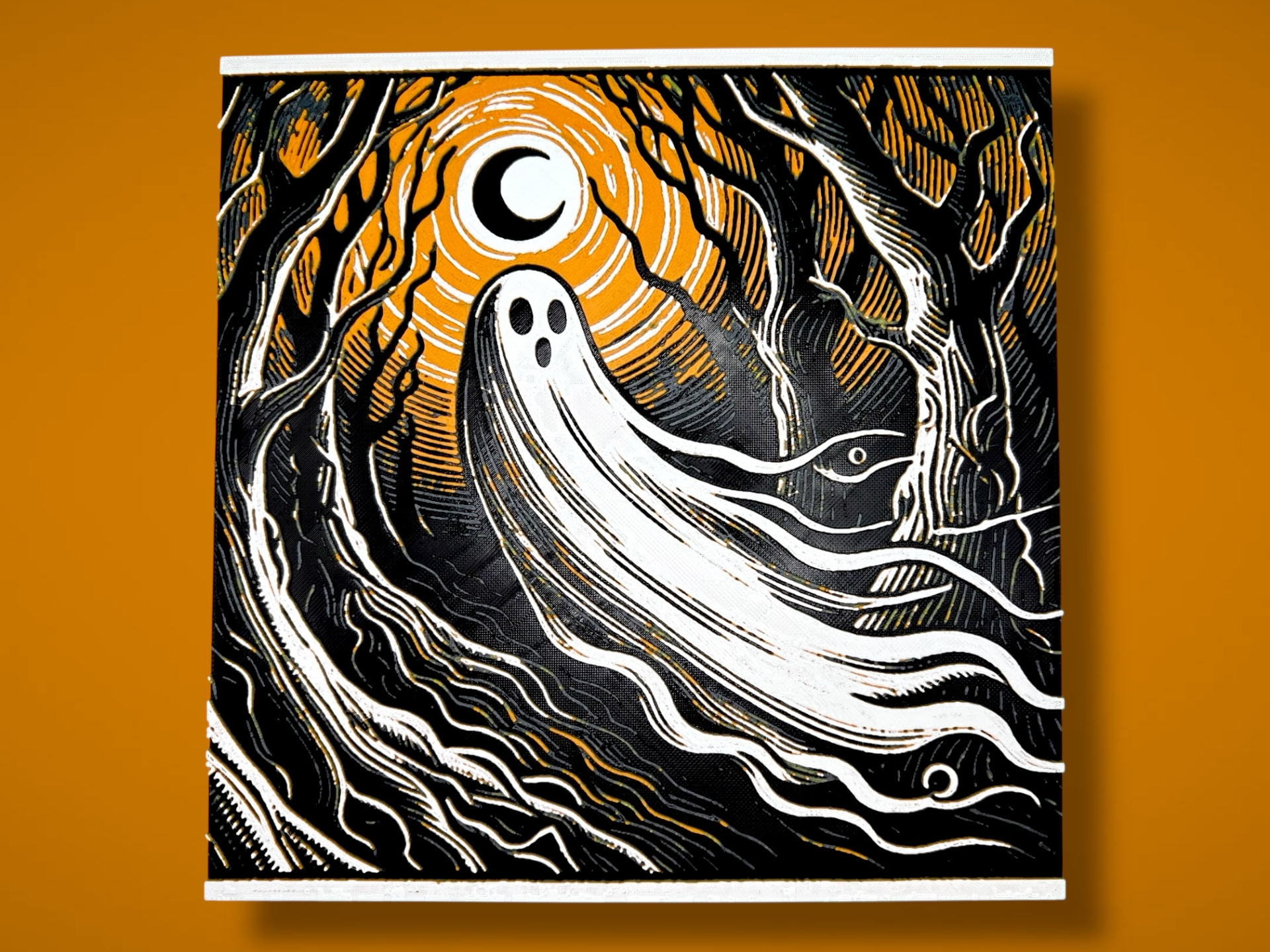 "Midnight Drift" - Halloween Ghost 2 Hueforge