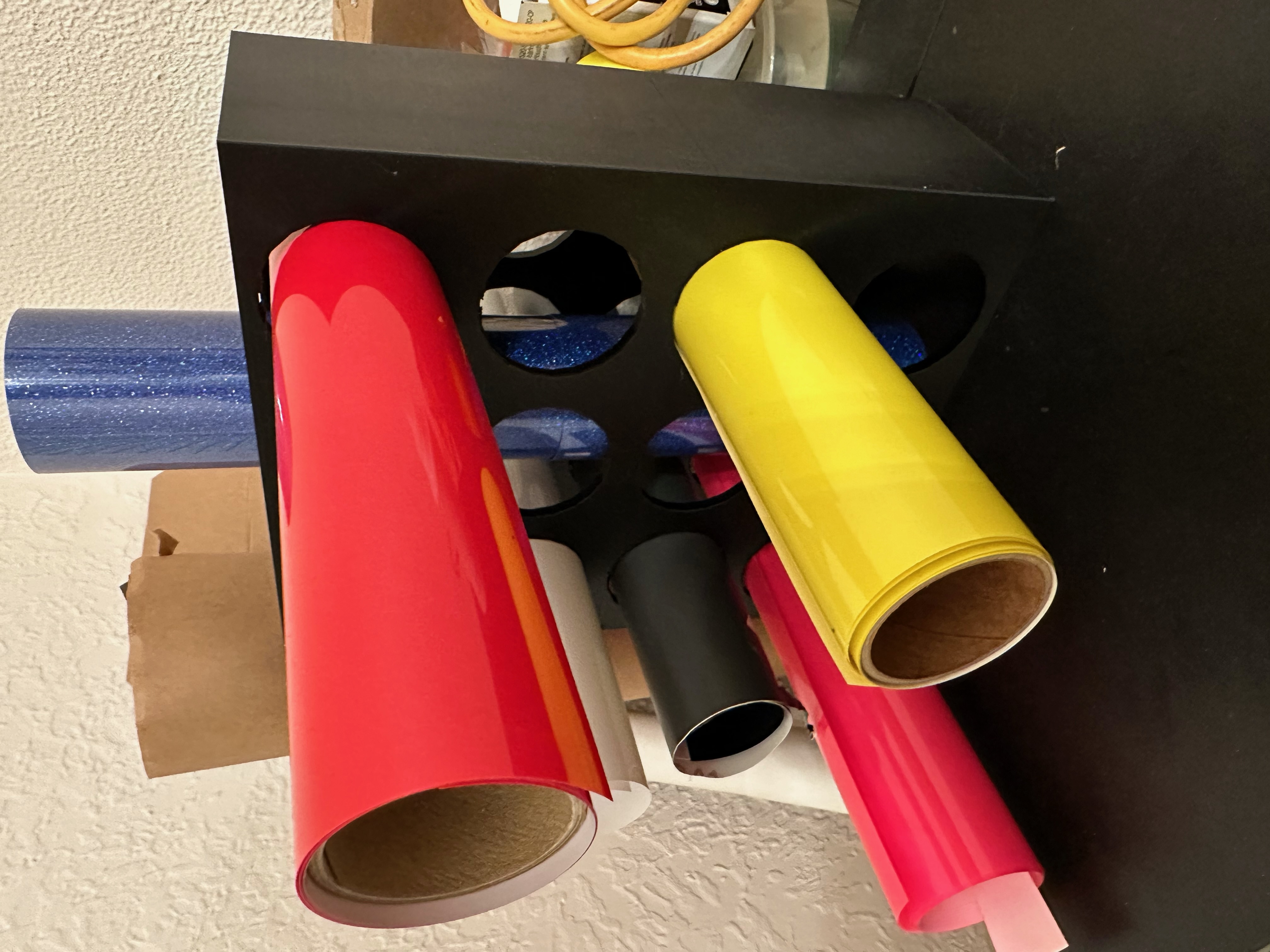 Vinyl Roll Holder Cricut Silhouette Cameo (no supports)