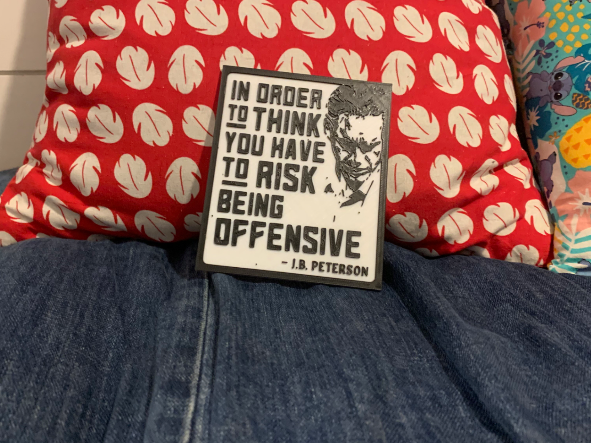 Jordan Peterson Quote sign
