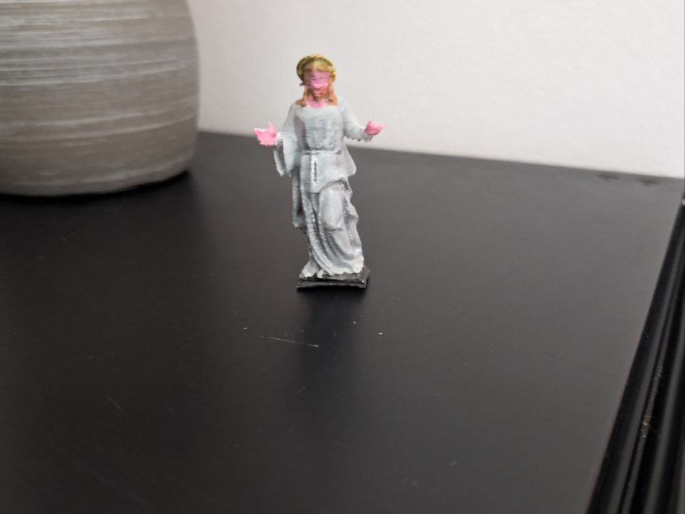 Jesus Figurine A Fusion of Tradition