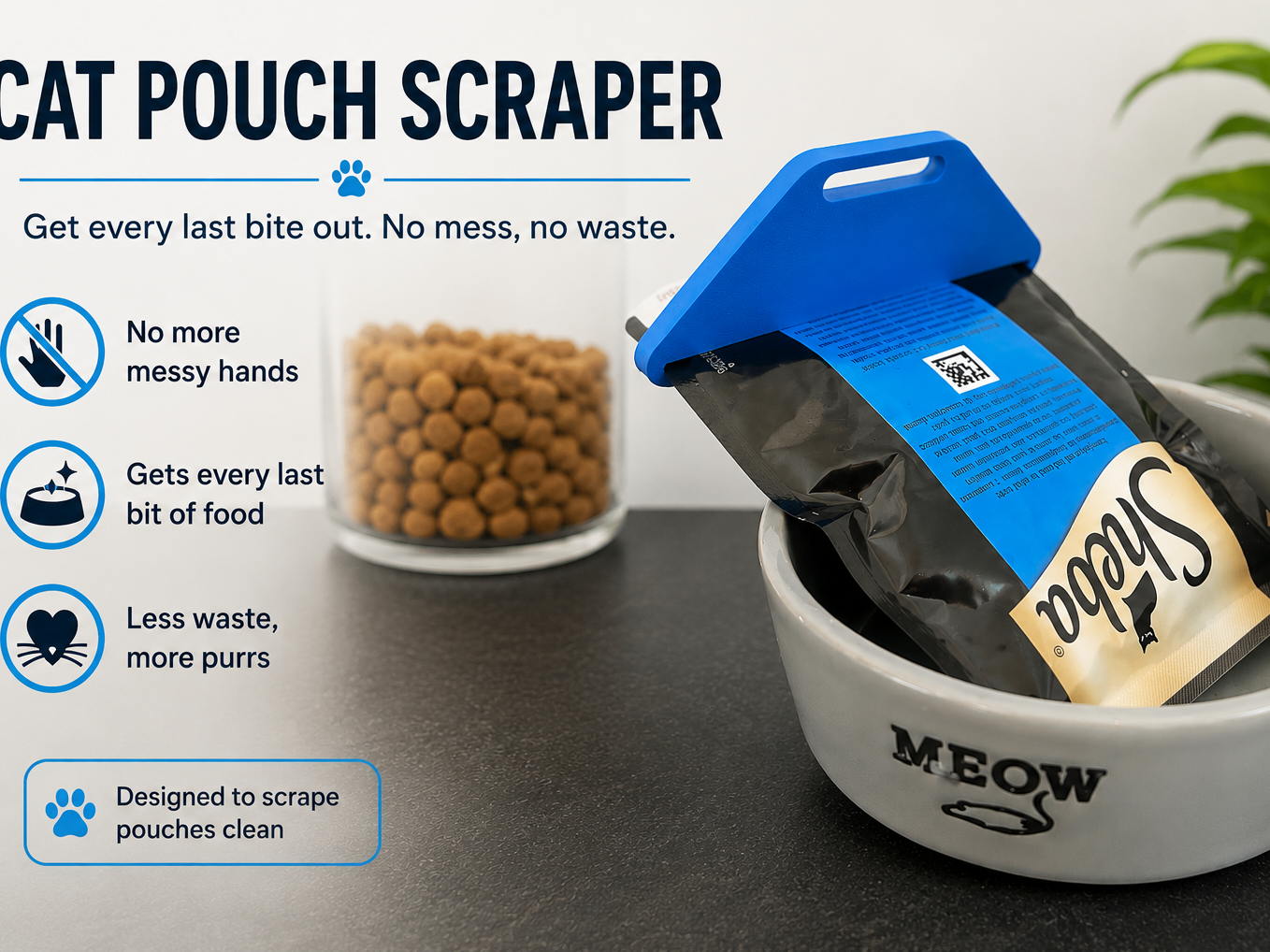 Cat food Scraper