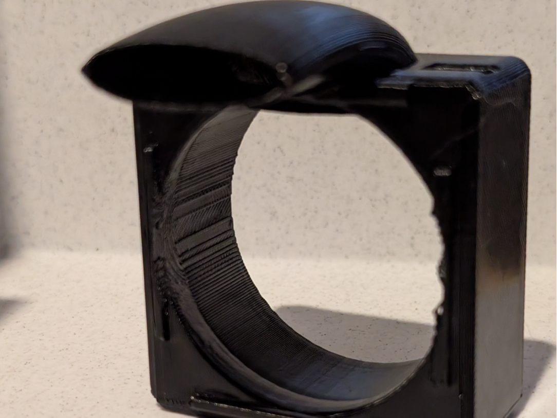 Bitaxe 52pi low profile ducted 60mm fan adapter