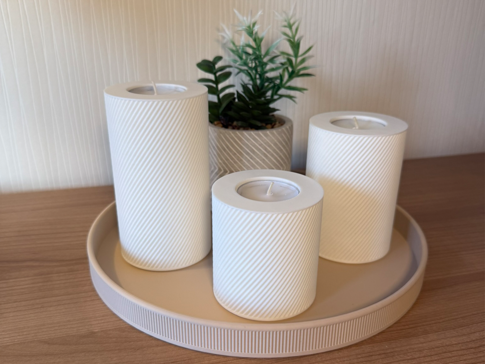 Japandi Deko Tablett - Minimalistisches Design