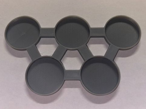 28.5mm Movement Tray x 5 Staggered