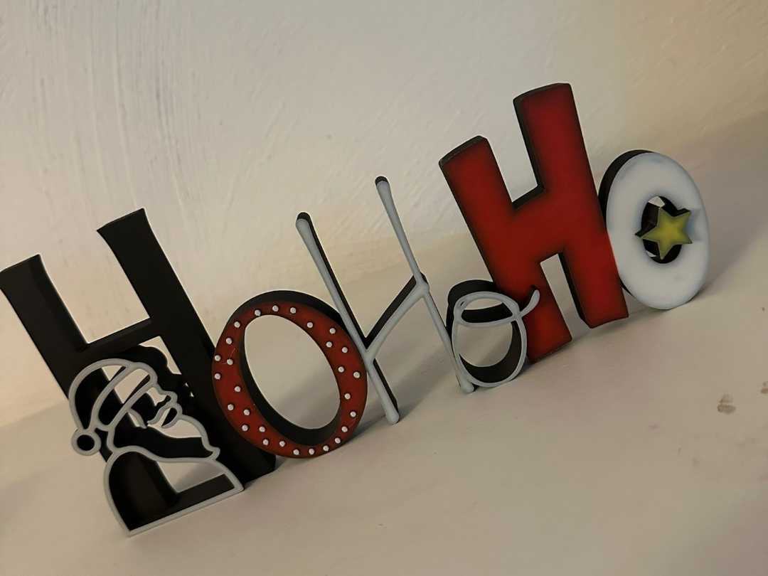 Hohoho Weihnachtsdekoration