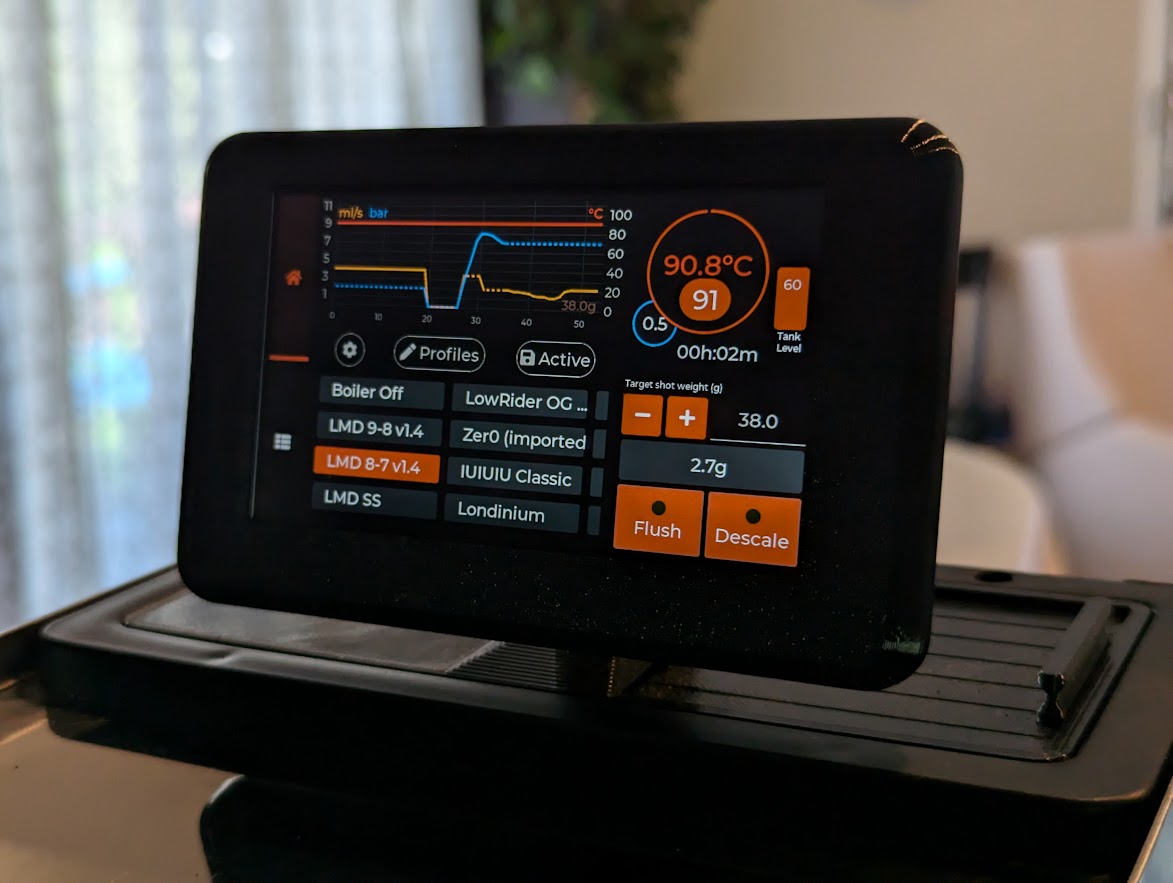 Gaggiuino Gen 3 Screen Housing