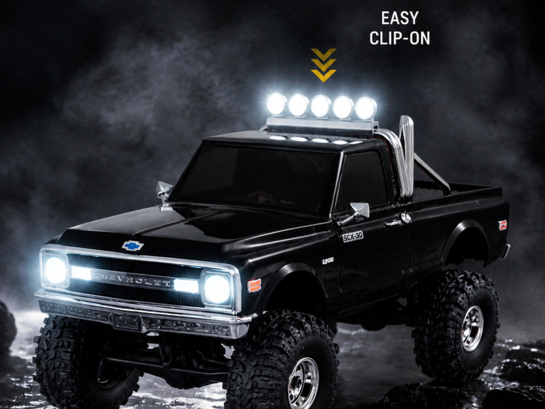 Light bar Axial SCX30 Chevrolet K10 Crawler - clip