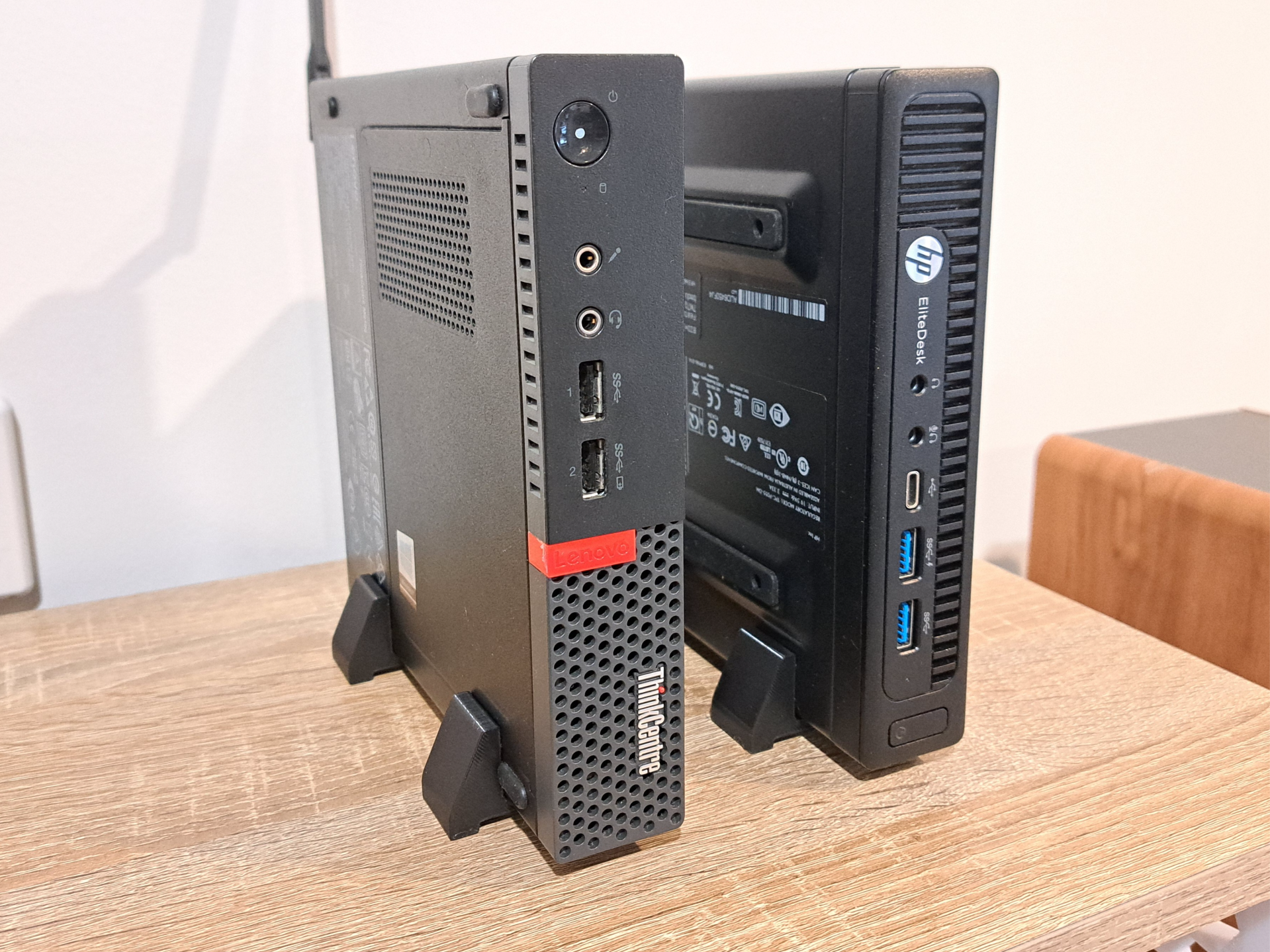 Mini PC vertical stand - fit HP, Lenovo and Dell
