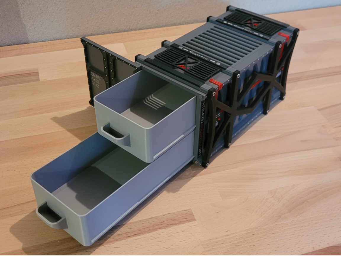 Scifi Storage Container for youre Desktop