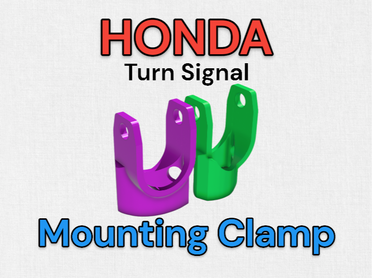 Honda Turn Signal Mounting Clamp
