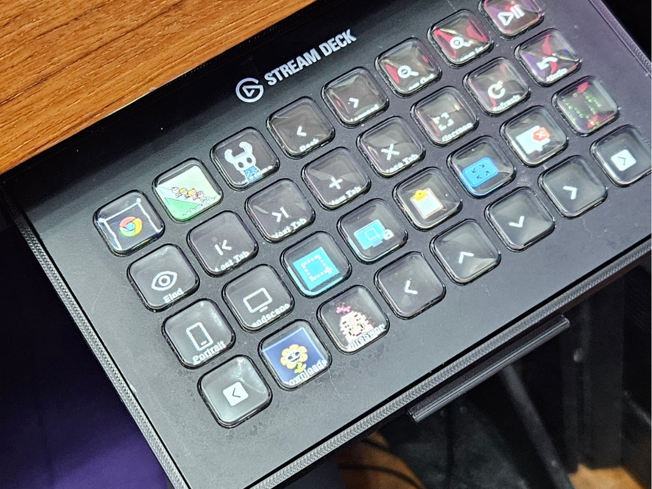 Streamdeck XL Compact Sliding Deskmount