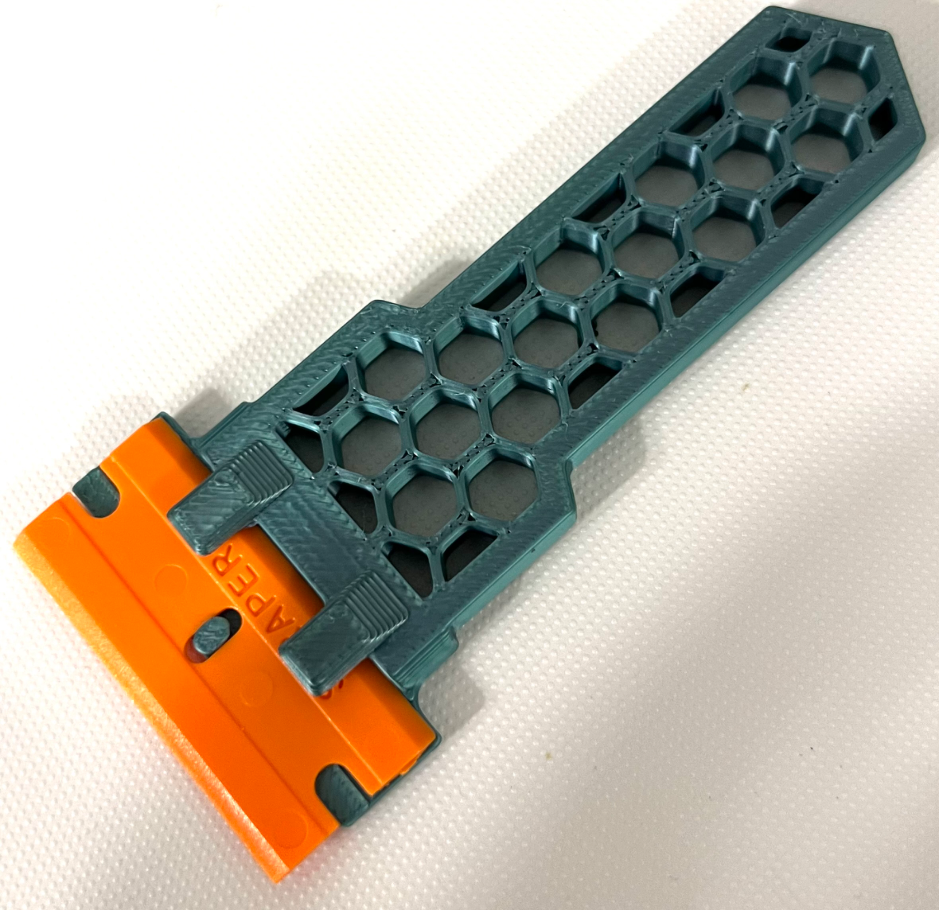 Plastic Scraper Blade Hex Holder