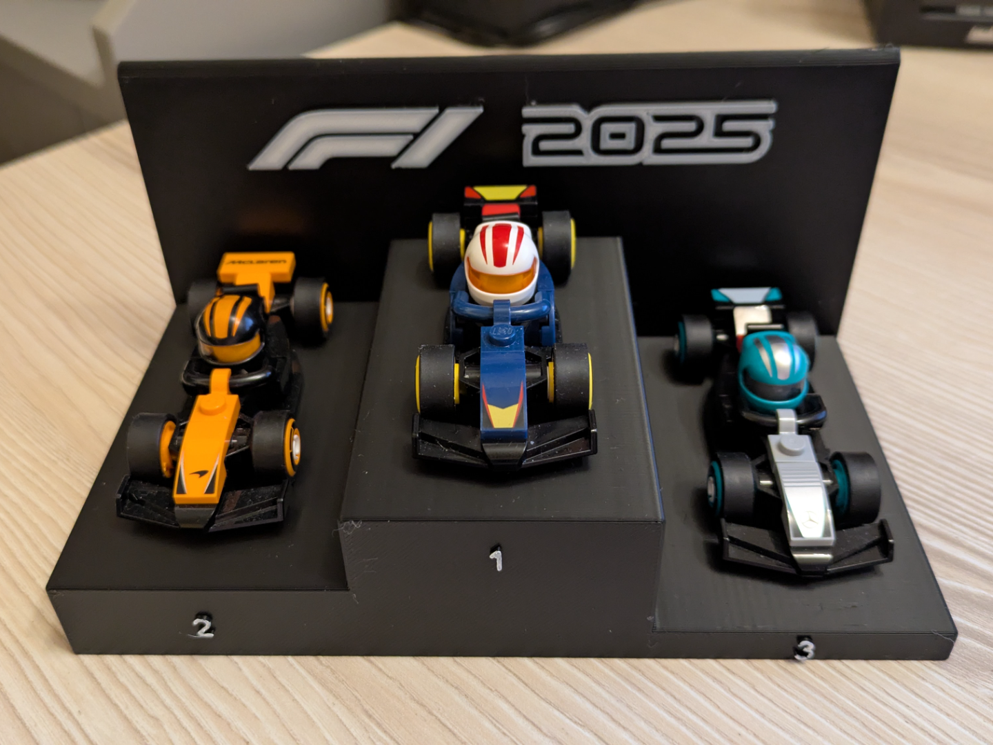 Mini Podium F1 - 2025 Edition