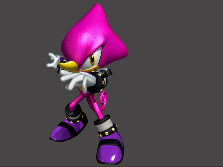 Espio the Chameleon – 3D Print Ready Figurine