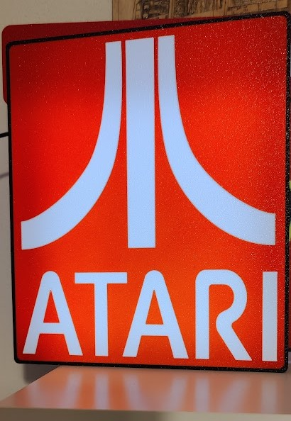 Atari Logo Lightbox