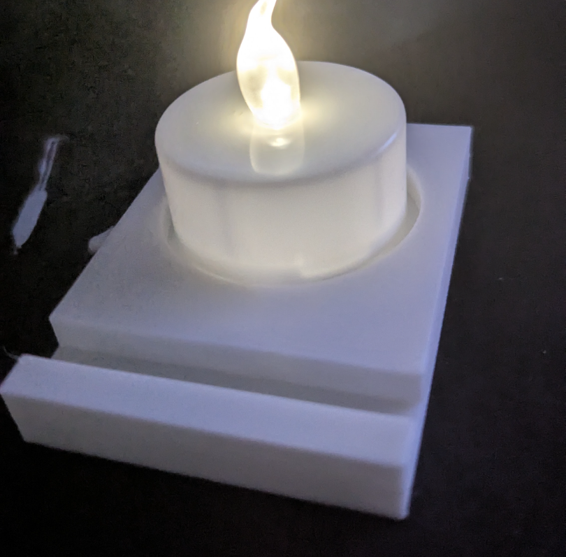 Tea Light Holder for Lithophane