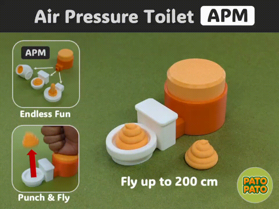 Air Pressure Toilet - APM
