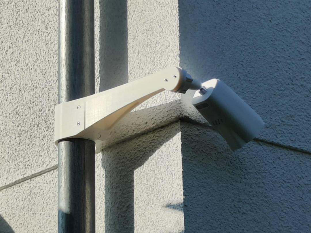 Eufy S3 Pro Security Camera-Mount Downpipe Bracket