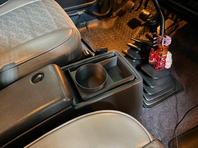 Jeep YJ Console Drink Insert Cupholder