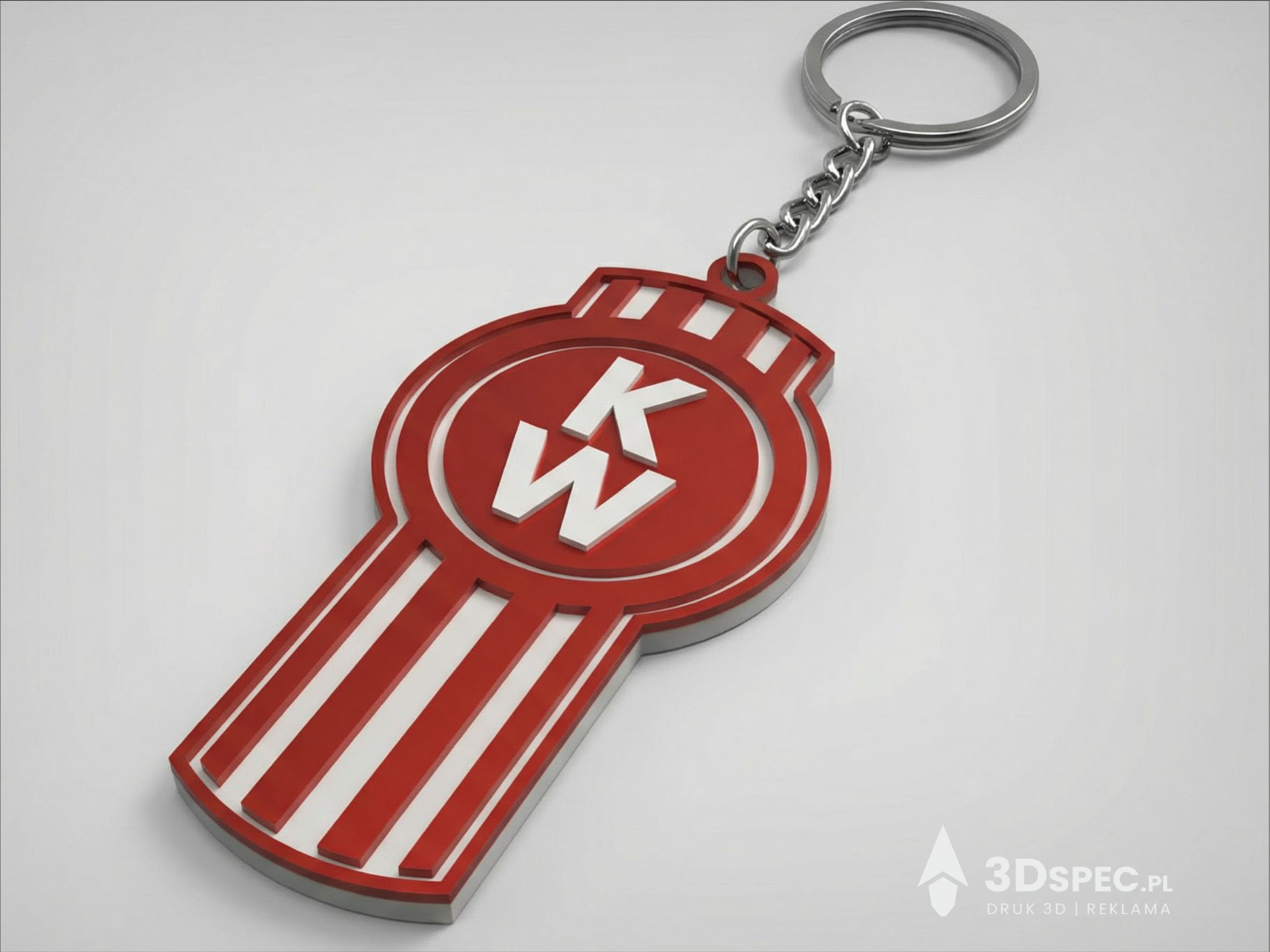 Kenworth logo keychain
