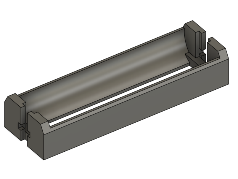 ESP32 T18_3.0 21700 battery holder replacement