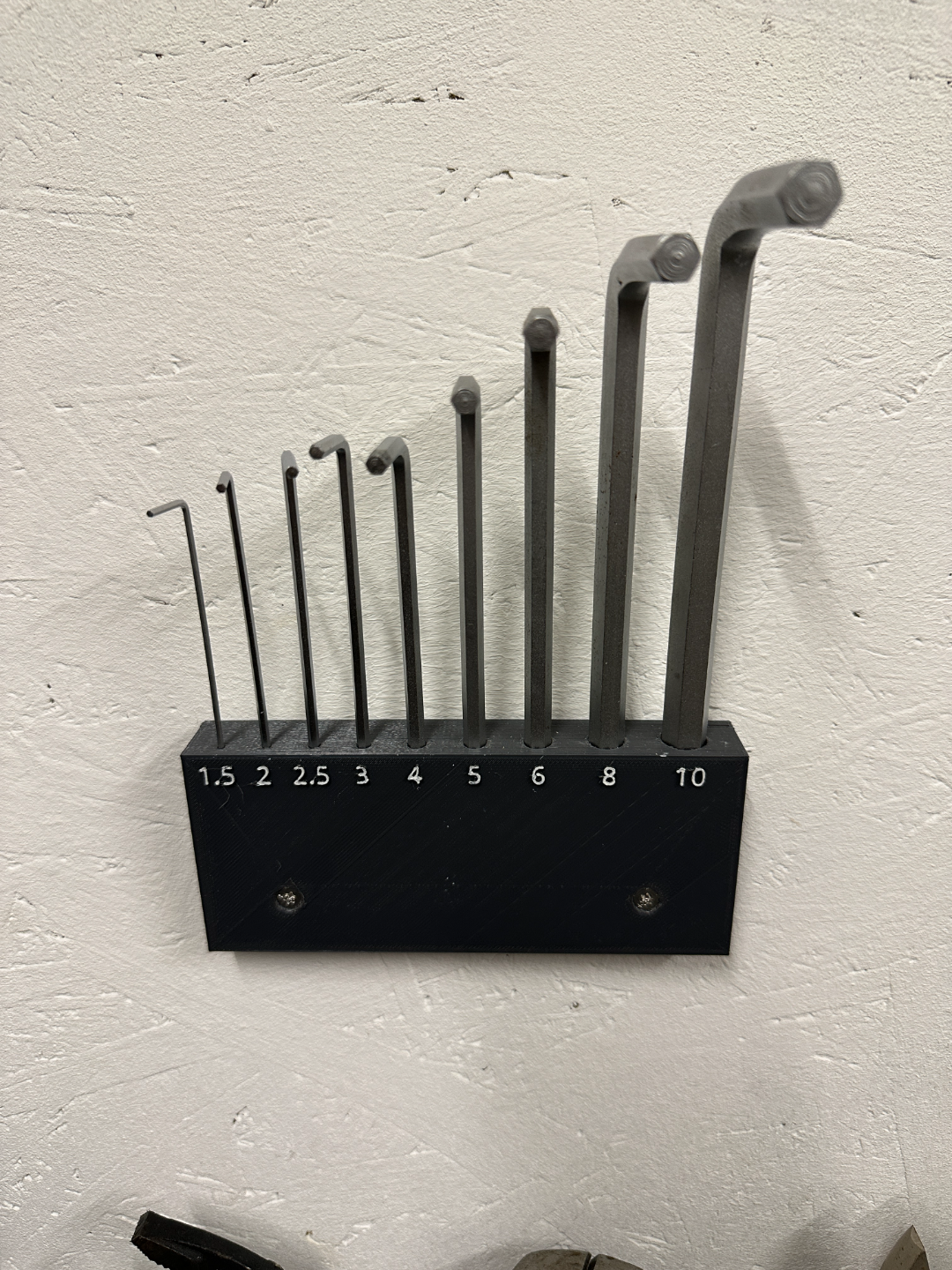 Allen key holder