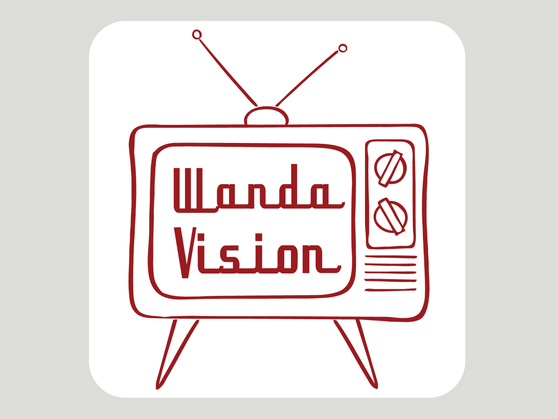 WandaVision Coaster