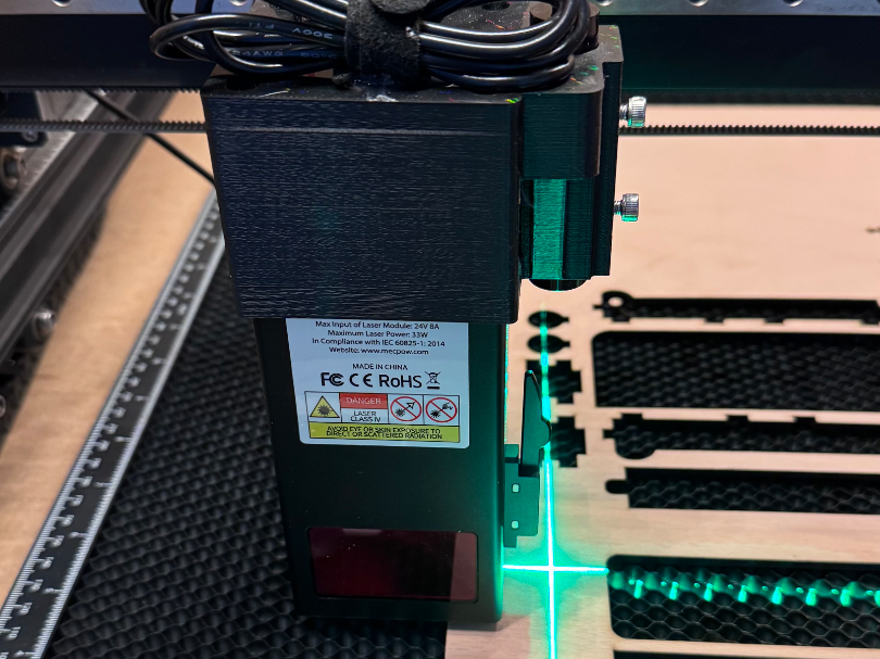 Halterung für Positionslaser (MecPow X5 Pro)