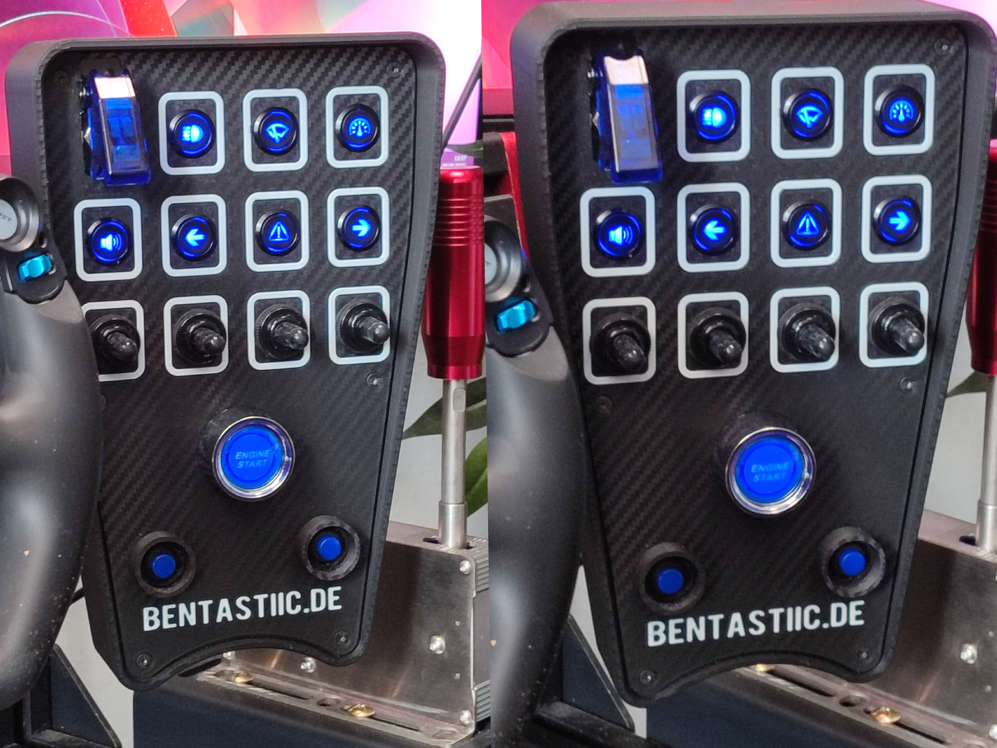 Simracing Buttonbox – Fully Customizable