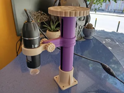 adjustable linear tube guide plus camera holder