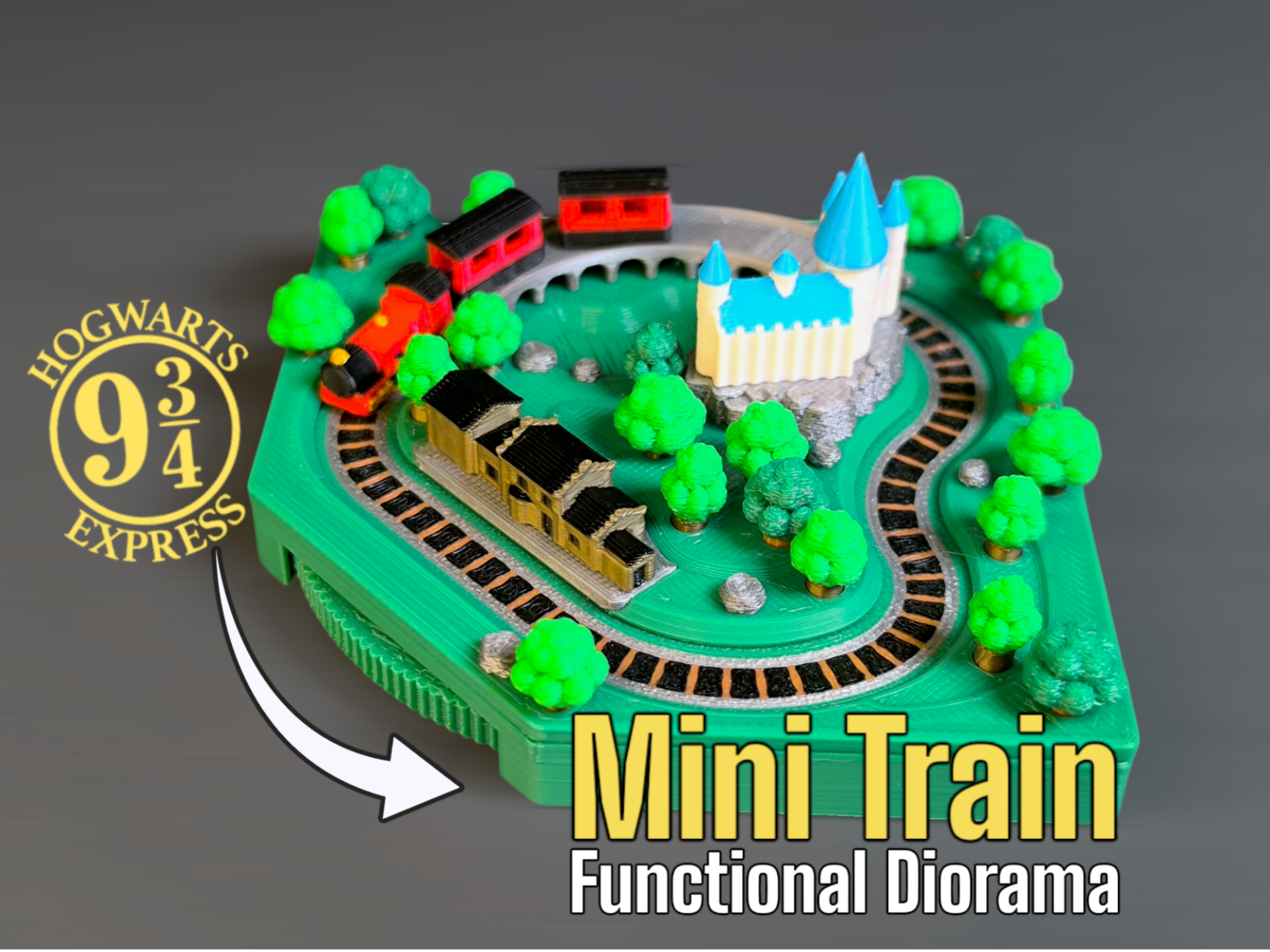 Mini Train - Hogwarts Express Diorama