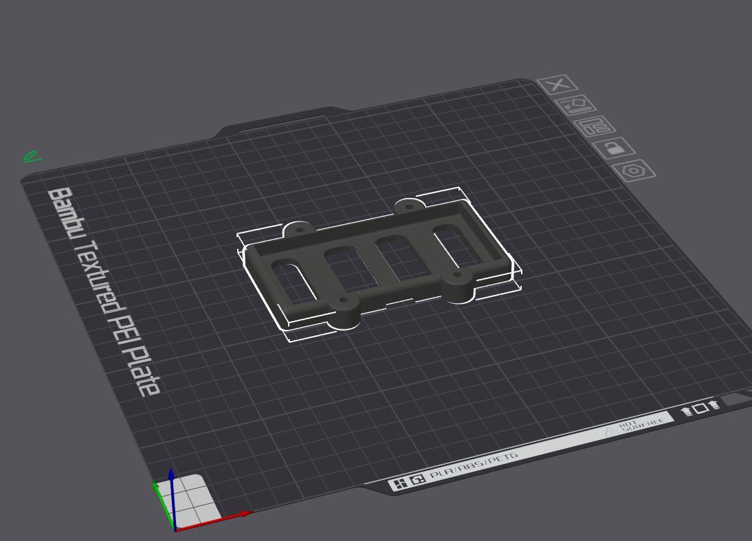 Schumacher Cougar Shorty lipo holder