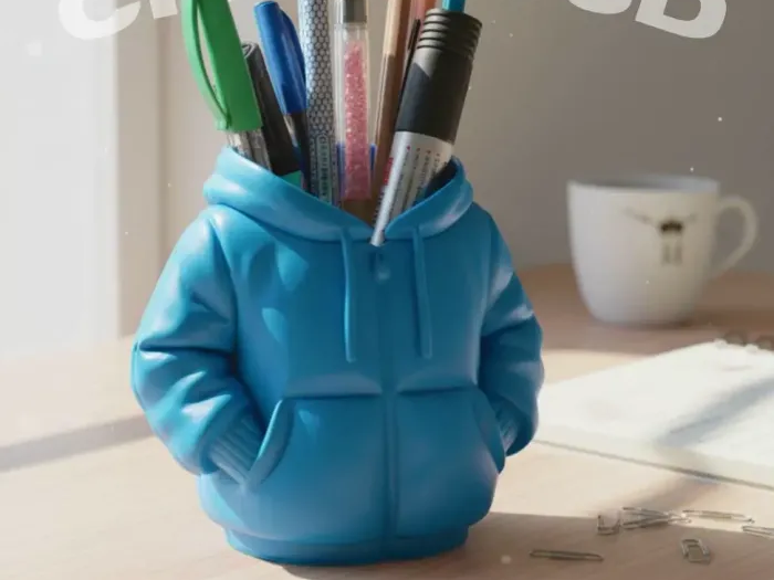 Hoodie penholder - Desk organizer