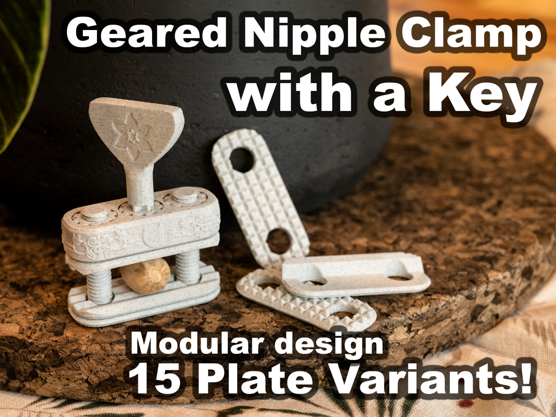 Geared Naughty Nipple Clamp