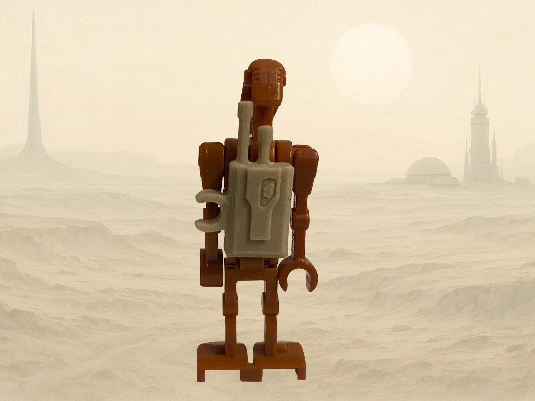 Brick Backpack for B1 Battle Driod