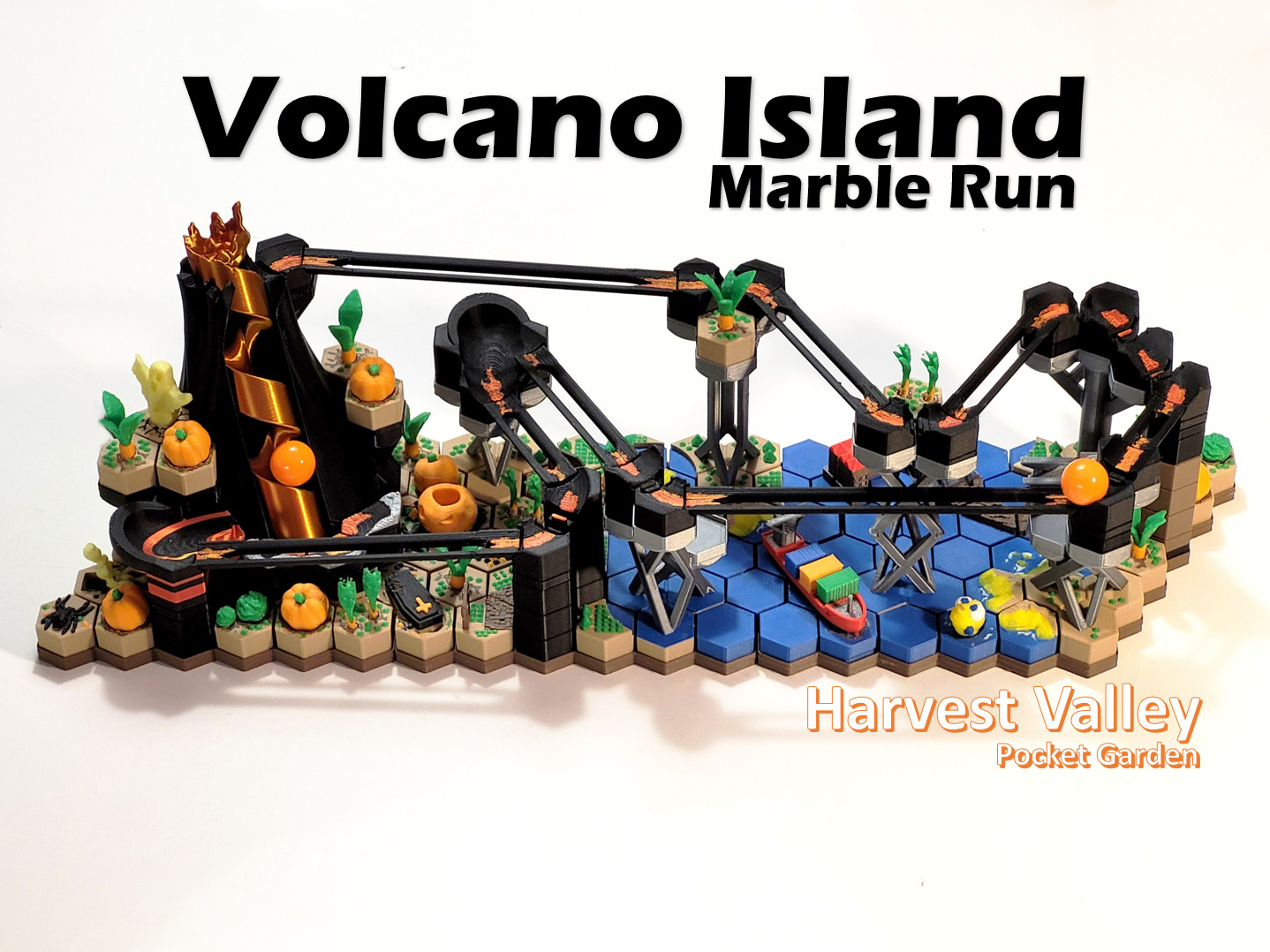 Volcano Island - Marble Run