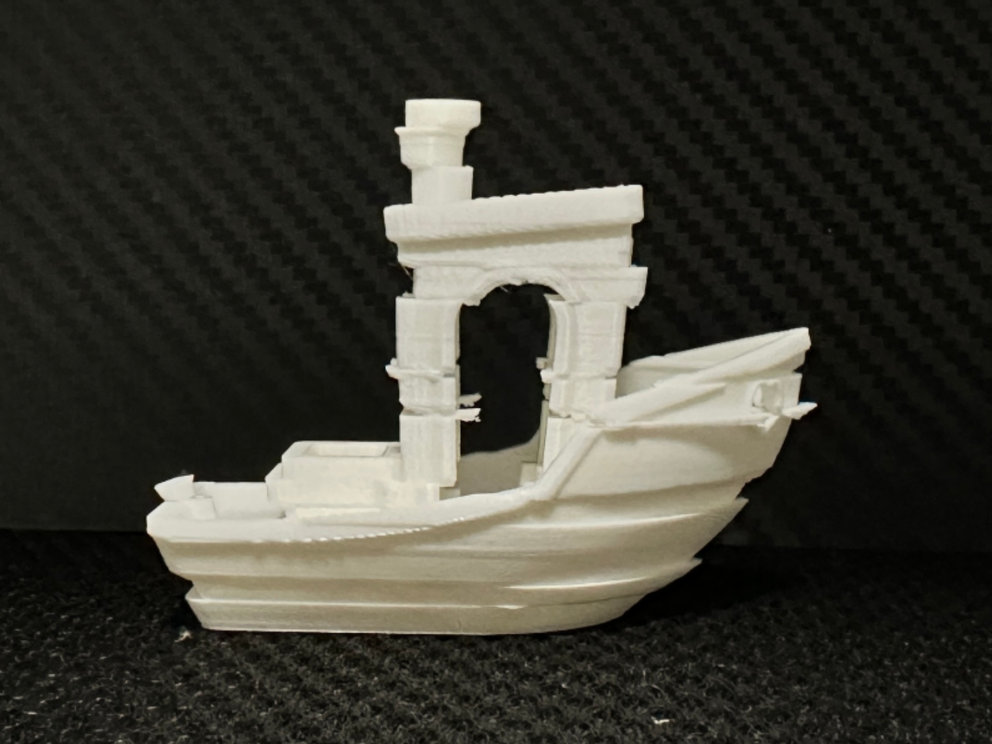 Benchy Glitch Slice Lines