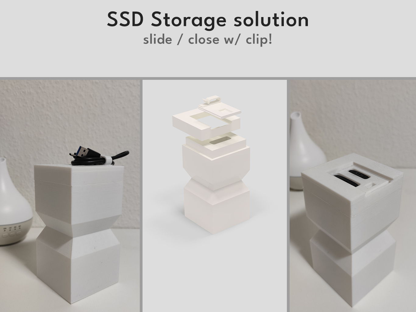 SSD Storage container