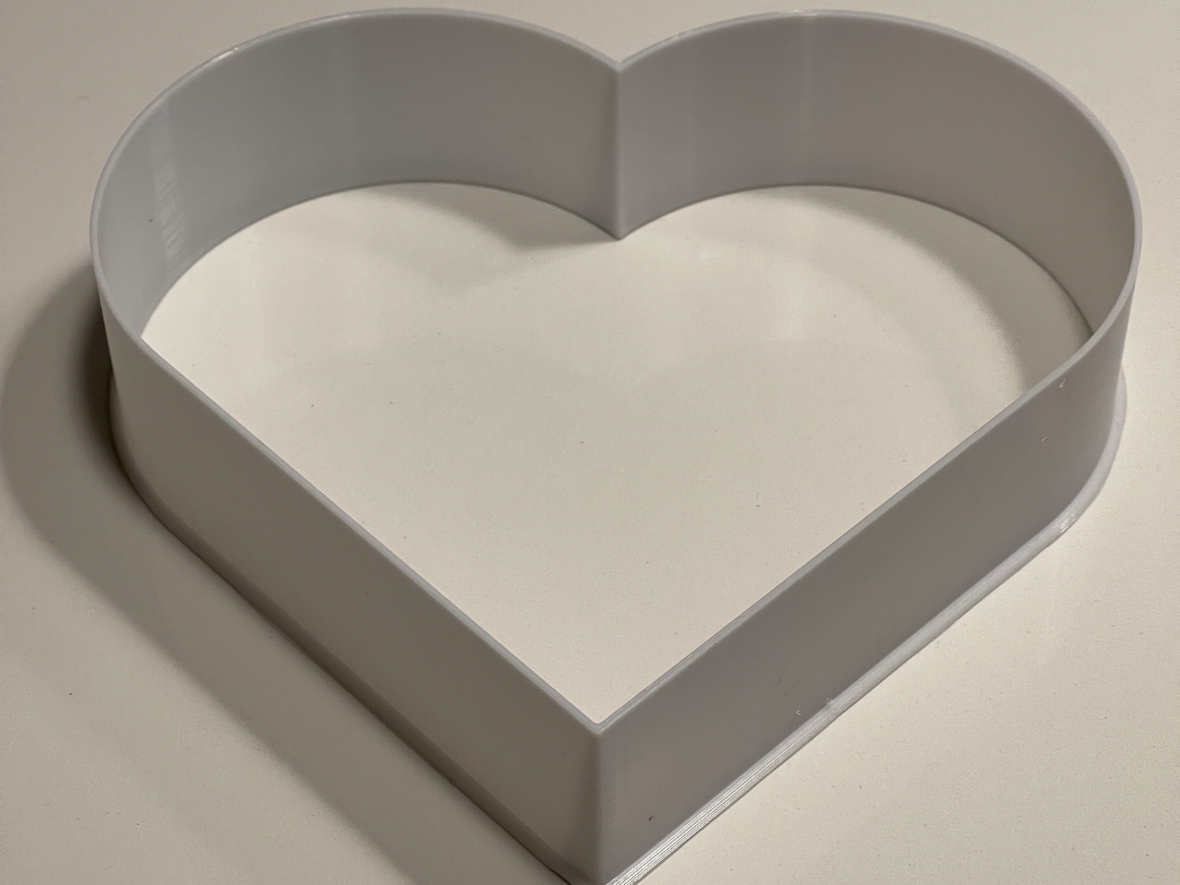 CheeseCake Mold - Heart design