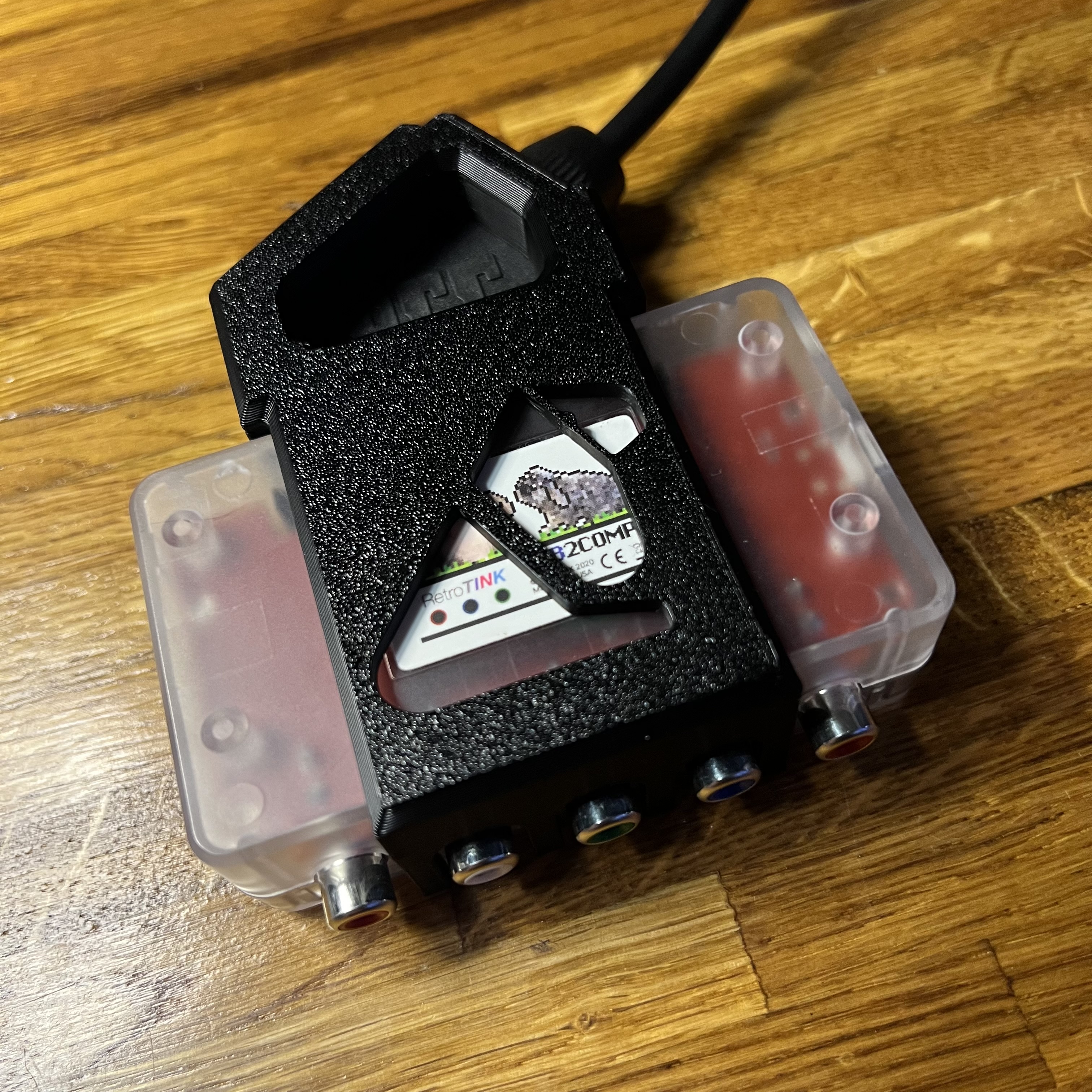 SCART Brace for RetroTINK RGB2COMP