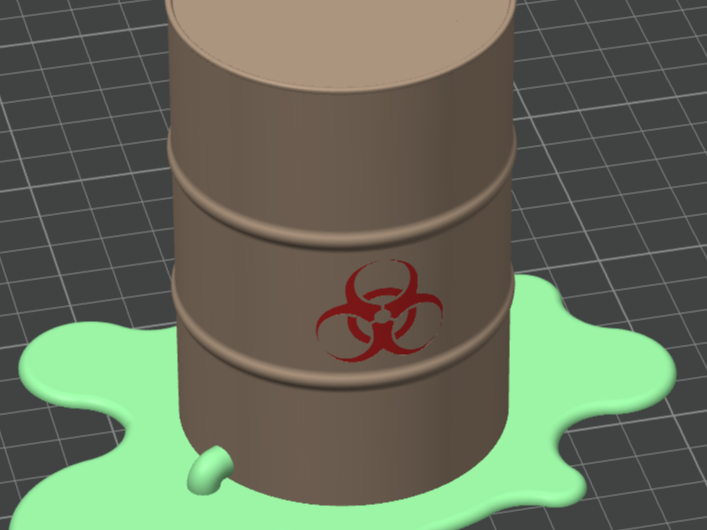 Biohazard Barrel