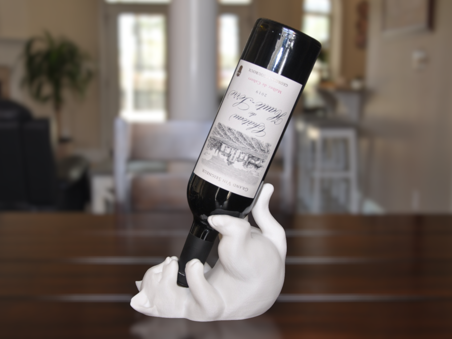 Cat Wine Bottle Holder